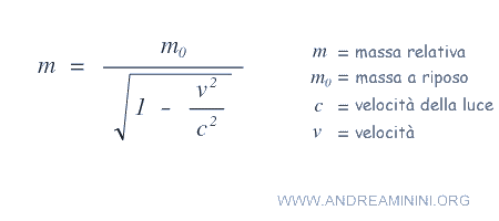 Formula di variazione della massa